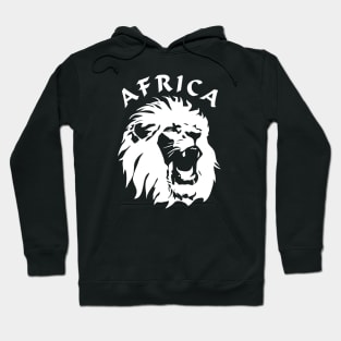 Roaring Lion Face | Africa Hoodie